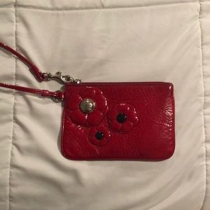 Coach Poppy Wristlet